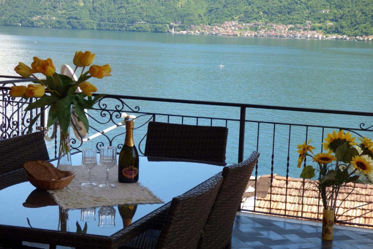 Appartamento Isola Vista - Terrazzo Sala Comacina Esterno foto